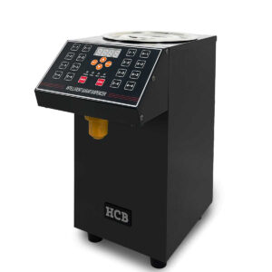HCB Fruchtzuckerspender - Bubble Tea - 16 Speichertasten - 7 Liter - 230V