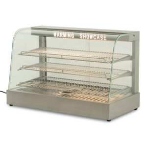 HCB Vitrine - 90 cm - 230V - Edelstahl