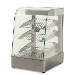 HCB Heiße Vitrine - 35 cm - 230V - Edelstahl