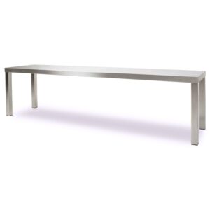 HCB Basic-line Etagere Brücke - 150 x 35 x 40 cm - Edelstahl