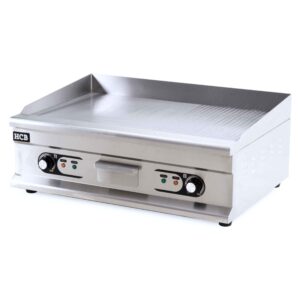 HCB Backblech 1/2 gerippt - 75 cm - 400V - Edelstahl