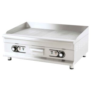 HCB Backblech - gerippt - 75 cm - 400V - Edelstahl