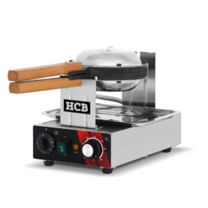 HCB Waffeleisen - Blasenmuster - 230V - Edelstahl