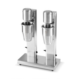 HCB Milchshake-Mixer - doppelt - 2 x 750 ml - Edelstahl