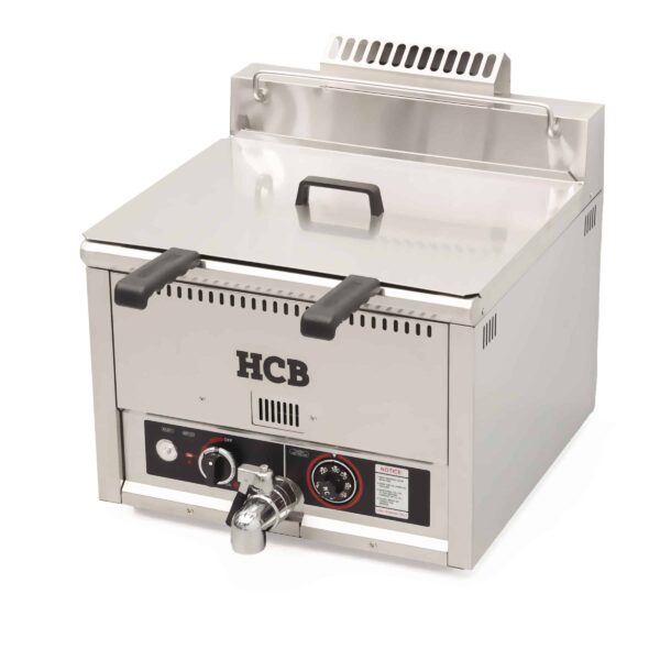 HCB Friteuse - 30 liter - aardgas - RVS