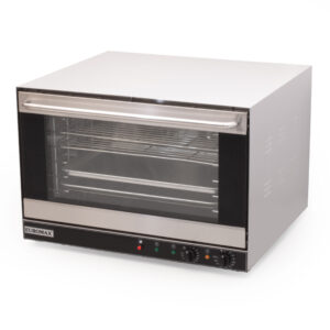 Euromax Heißluftofen – Linea Nero Turbo 10903N – 60 x 40 cm – Umluft – 400 V – Edelstahl