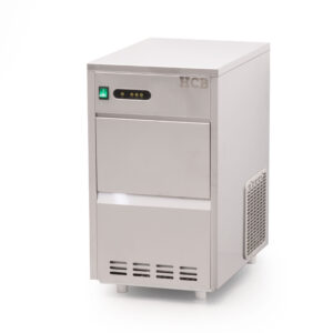 HCB Eiswürfelmaschine - Eiswürfel - 24 kg pro Tag - 230V - Edelstahl