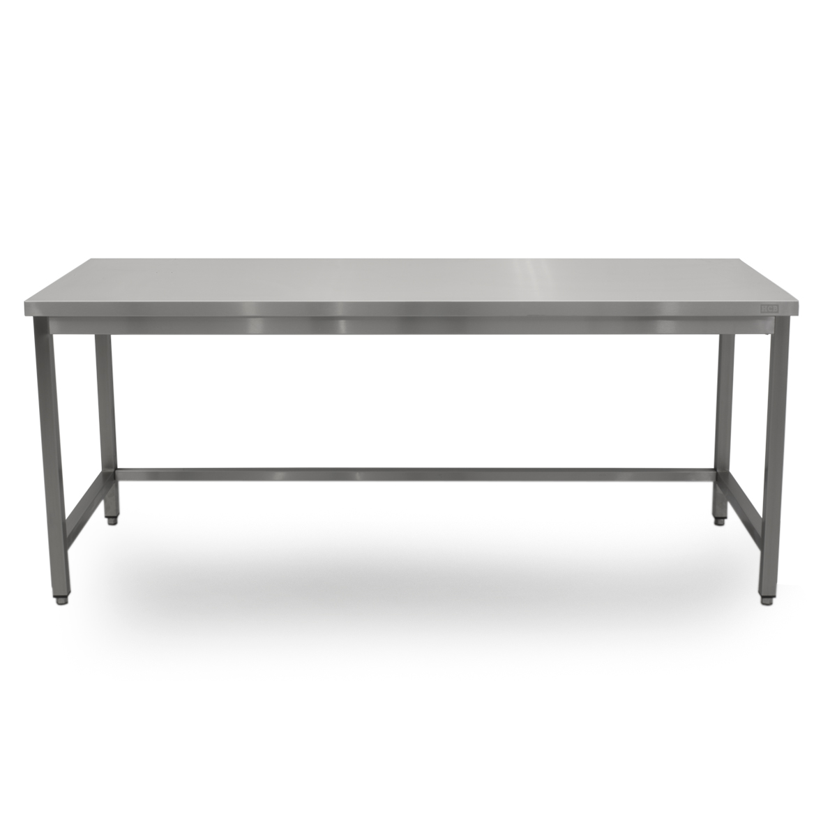 HCB Pro-line Arbeitstisch - 200 x 70 x 85 cm - Edelstahl
