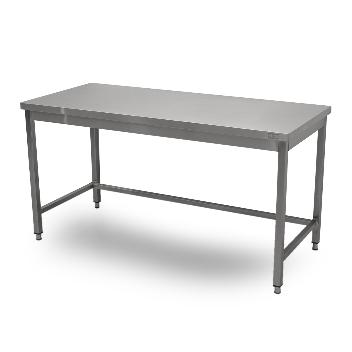 HCB Basic-line Arbeitstisch - 160 x 70 x 85 cm - Edelstahl