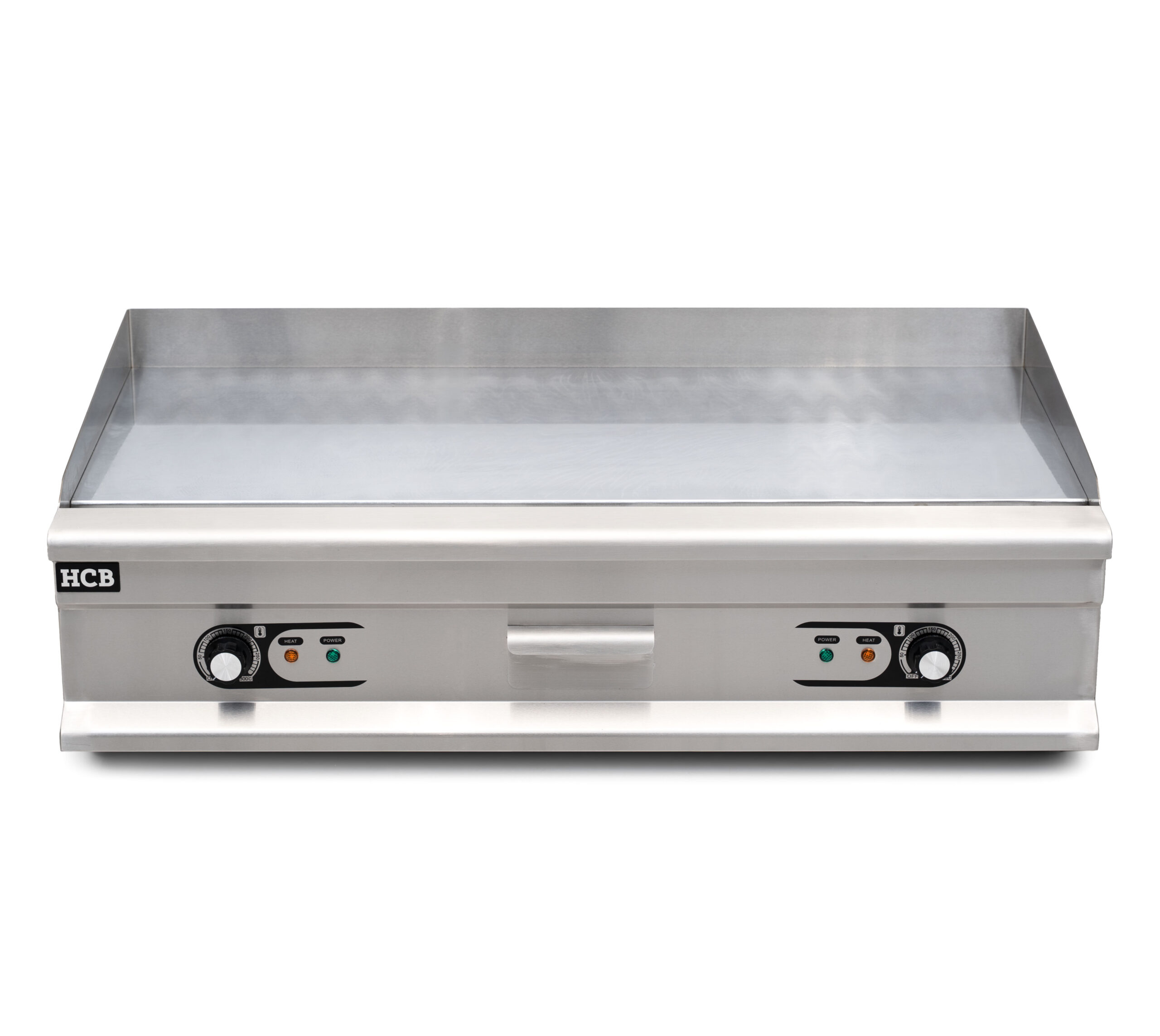 HCB Backblech - glatt - Chrom - 100 cm - 400V - Edelstahl