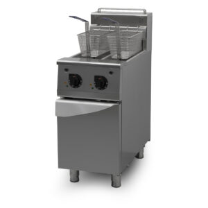 HCB Friteuse - 2 x 12,5 Liter - 400V - Edelstahl