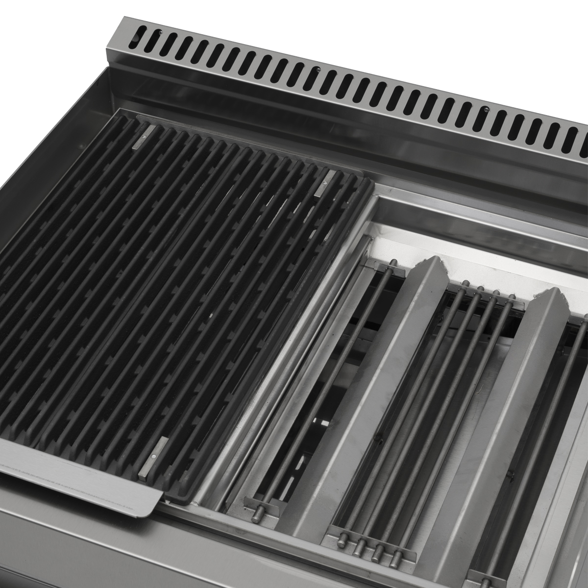 HCB Lava Grill - 70 cm - 11 kW - Erdgas - Serie 650 - Edelstahl