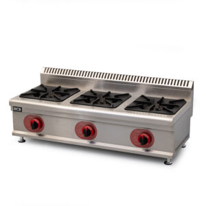 HCB-Herd – 3 Kochstellen – Propan – 21,9 kW – 104 cm – Edelstahl