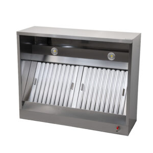 HCB Dunstabzugshaube - Kastenmodell - 120 cm - Edelstahl