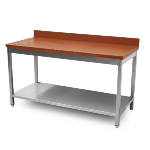 HCB Schneidetisch - 160 cm - Edelstahl - Polyethylen