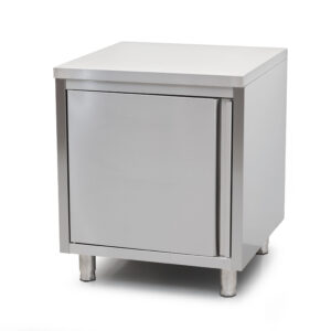 HCB Arbeitsschrank - Flügeltür - 70 cm - Edelstahl