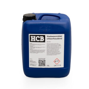 HCB Geschirrspülmittel – 10 Liter – chlorhaltig – universell für Geschirrspülmaschinen
