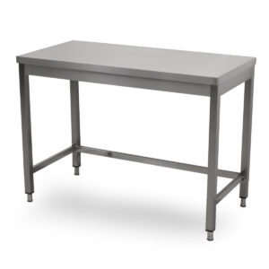 HCB Basic-line Arbeitstisch - 120 x 60 x 85 cm - Edelstahl