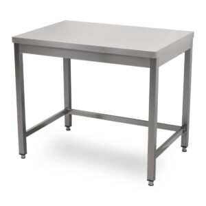 HCB Basic-line Arbeitstisch - 100 x 70 x 85 cm - Edelstahl