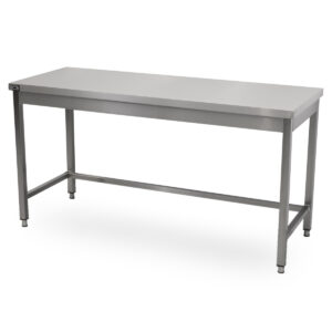 HCB Basic-line Arbeitstisch - 160 x 60 x 85 cm - Edelstahl