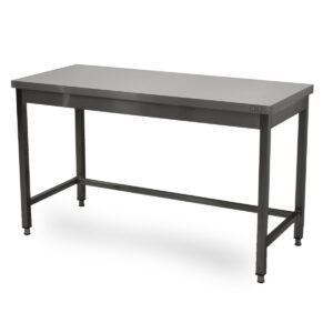 HCB Basic-line Arbeitstisch - 140 x 60 x 85 cm - Edelstahl