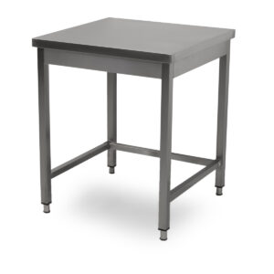 HCB Basic-line Arbeitstisch - 70 x 70 x 85 cm - Edelstahl