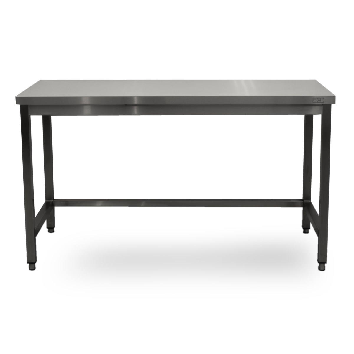 HCB Pro-line Arbeitstisch - 150 x 60 x 85 cm - Edelstahl