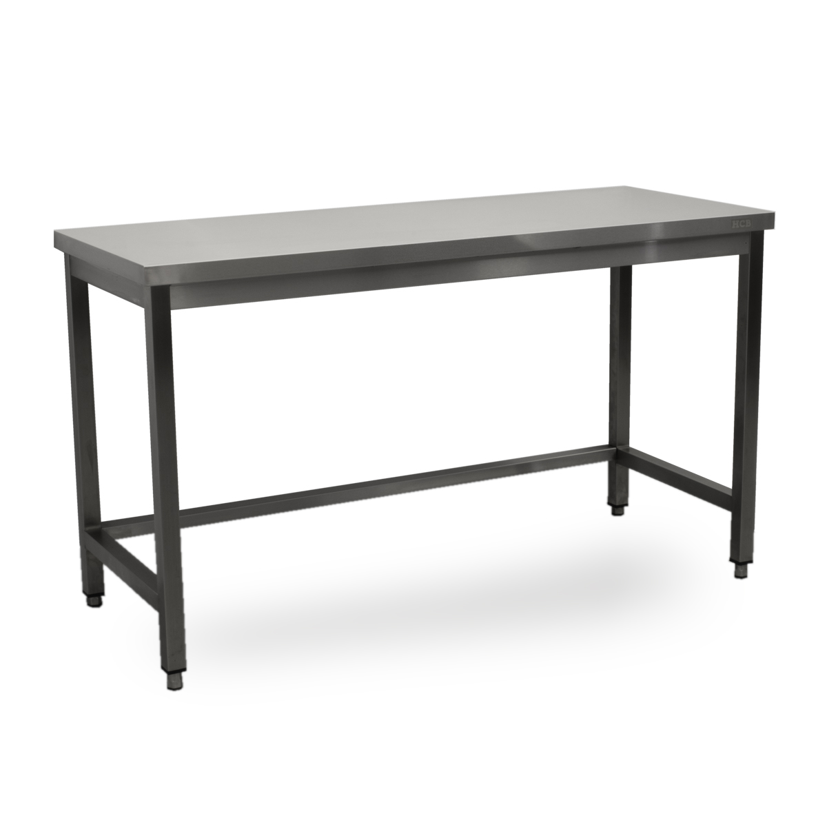 HCB Pro-line Arbeitstisch - 150 x 60 x 85 cm - Edelstahl
