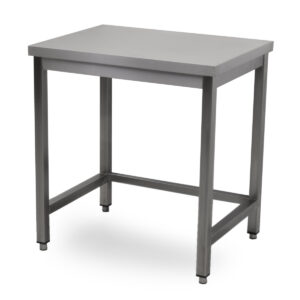 HCB Pro-line Arbeitstisch - 80 x 60 x 85 cm - Edelstahl