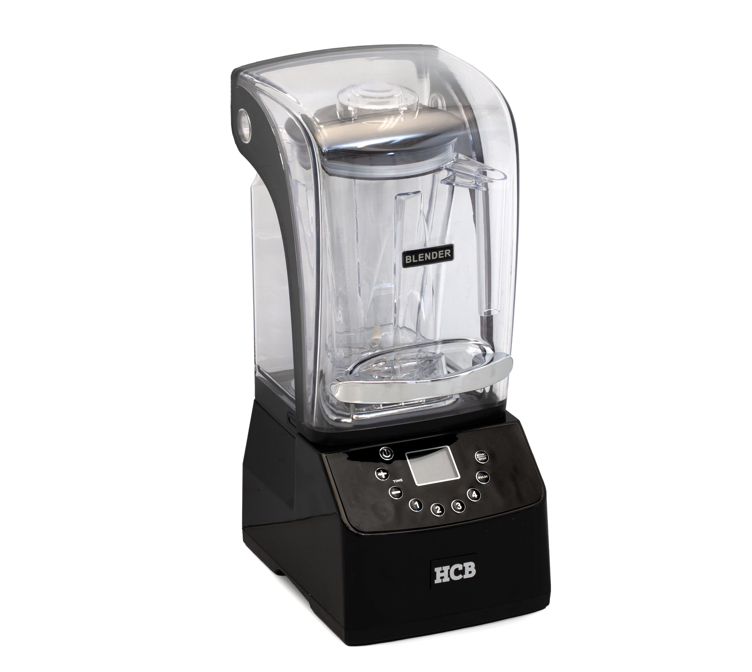 HCB-Mixer – 2 Liter – 26.000 U/min – Schallschutzhaube – 230 V