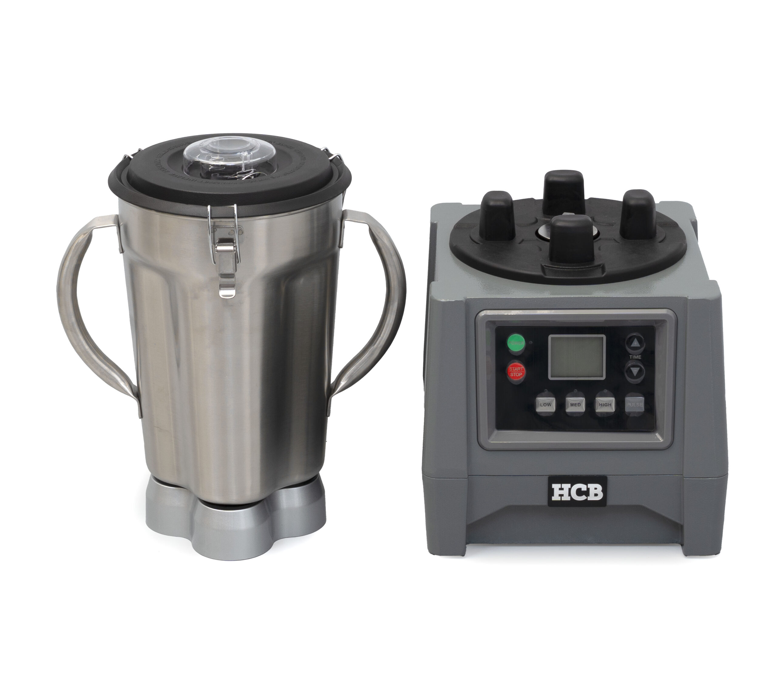 HCB-Mixer – 4 Liter – 3 Geschwindigkeitsstufen – Edelstahlbecher – 230 V