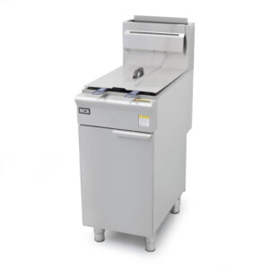 HCB-Fritteuse – 23 Liter – 4 Brenner – 35,2 kW – Propan – Edelstahl