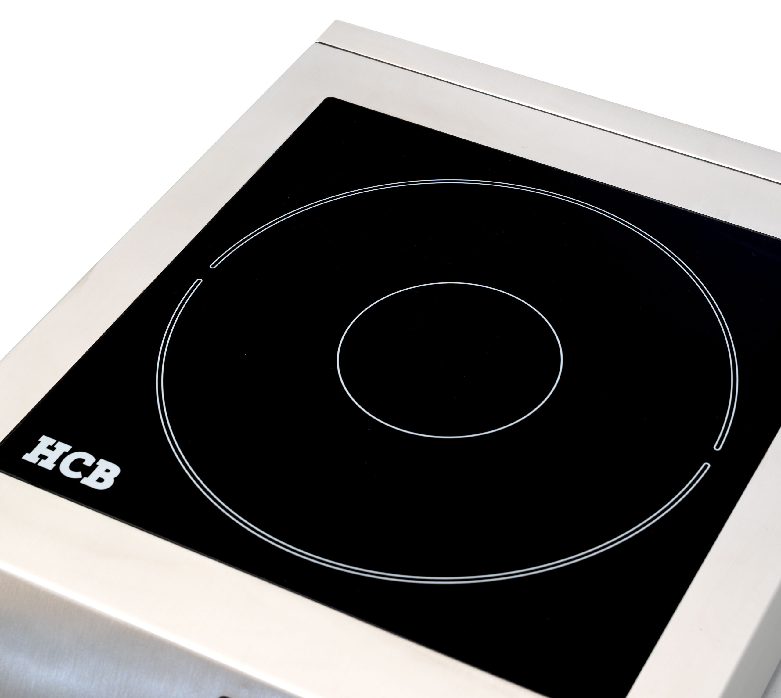 HCB Induktionskochfeld – 3,5 kW – Edelstahl – 230 V