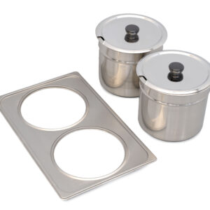 HCB Hotpot – Wasserbad – 2 × 6 Liter – Edelstahl