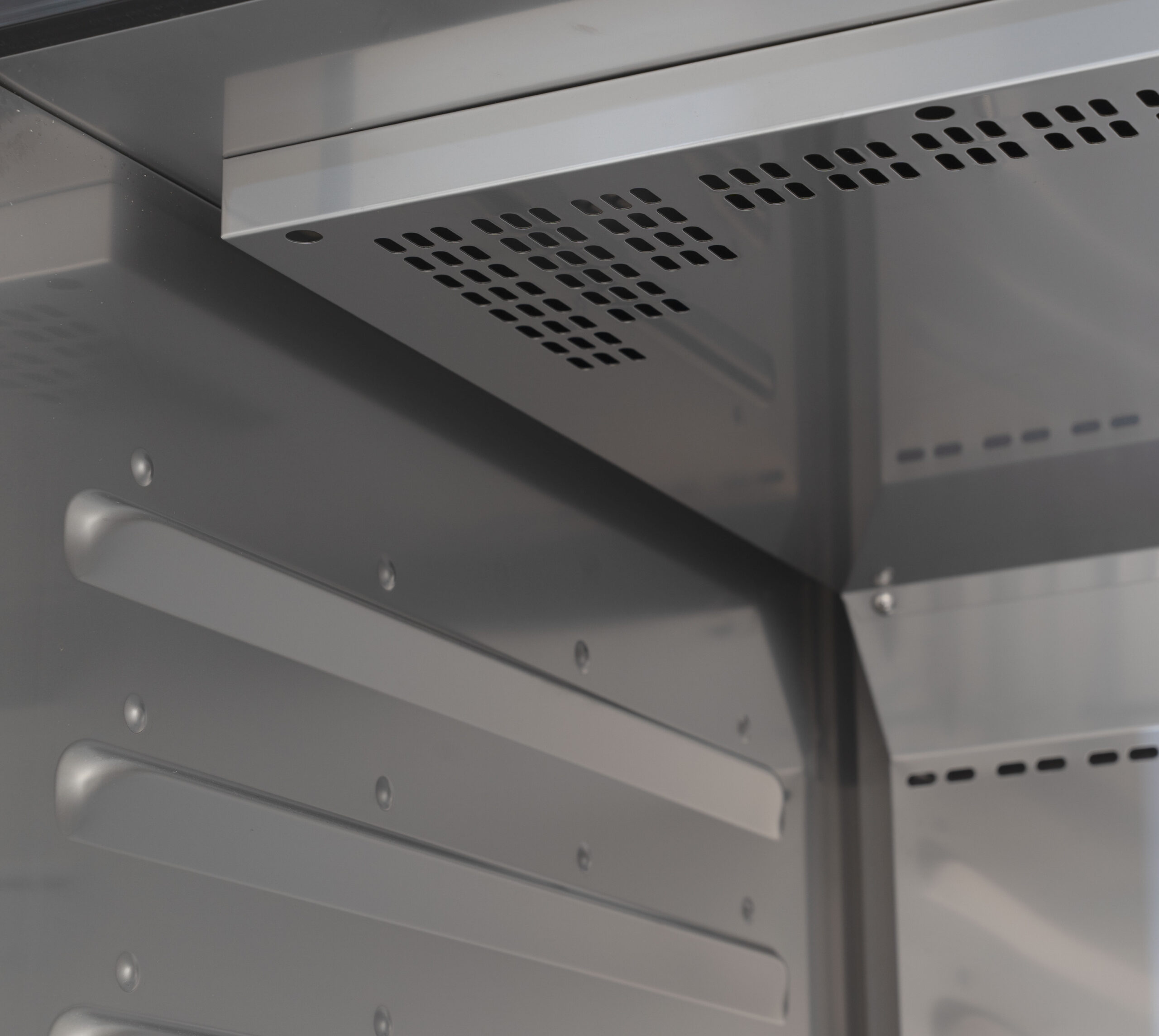 HCB-Kühlschrank – energieeffizient – 525 Liter – Edelstahl – 230 V