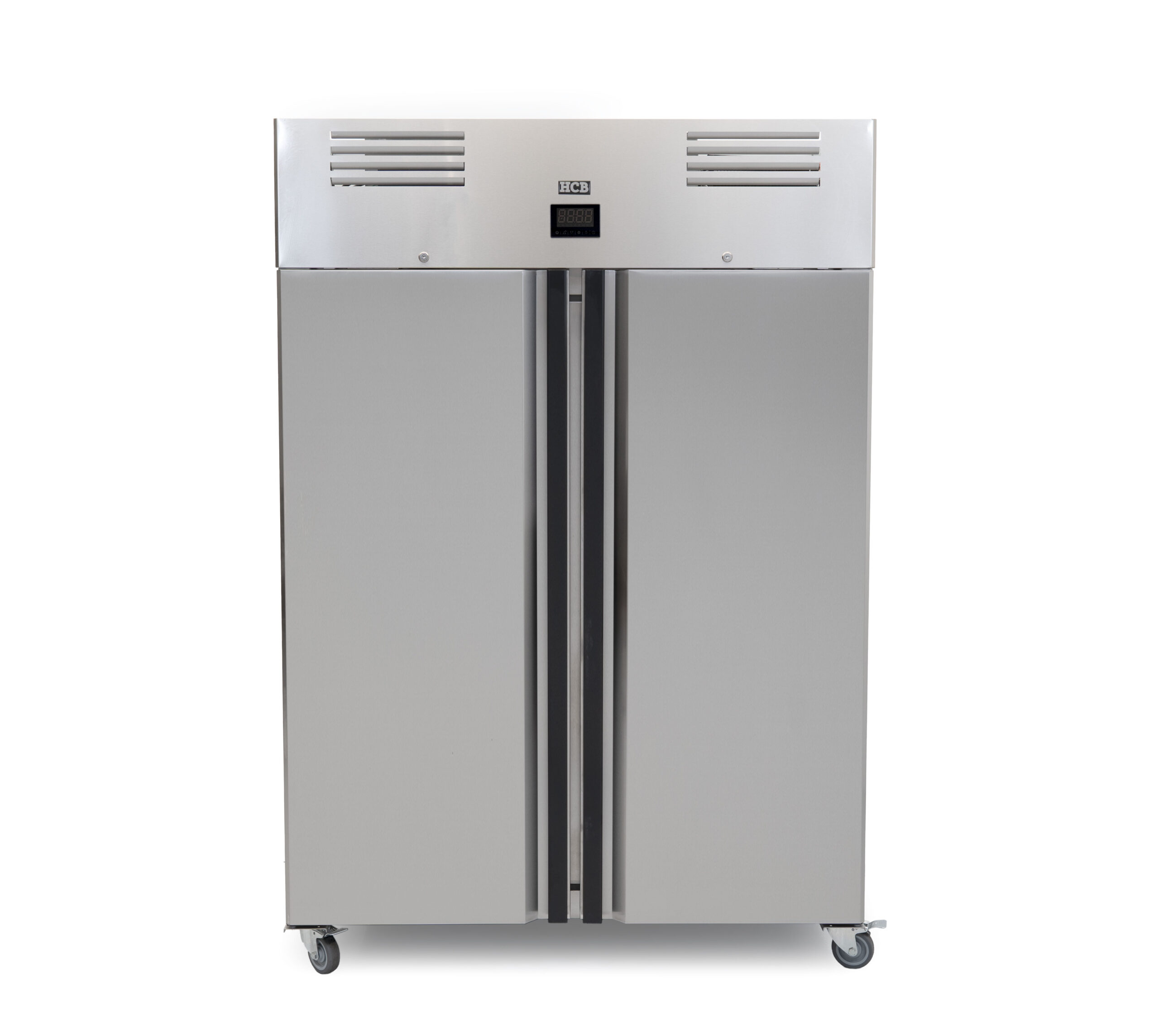 HCB-Kühlschrank – 2 Türen – 1195 Liter – energieeffizient – Edelstahl – 230 V