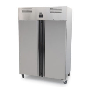 HCB-Kühlschrank – 2 Türen – 1195 Liter – energieeffizient – Edelstahl – 230 V