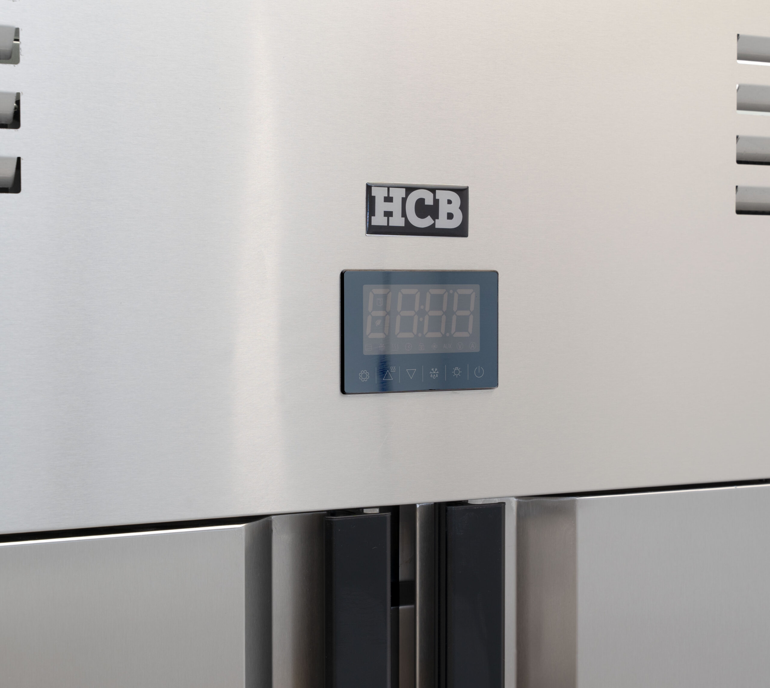 HCB-Kühlschrank – 2 Türen – 1195 Liter – energieeffizient – Edelstahl – 230 V