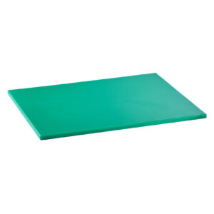 HCB-Schneidebrett – grün – 450 x 300 x 20 mm – HACCP