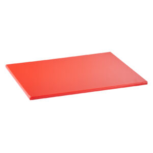 HCB-Schneidebrett – rot – 450 x 300 x 20 mm – HACCP