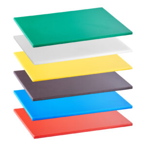 HCB-Schneidebrett-Set – 6-teilig – 450 x 300 x 20 mm