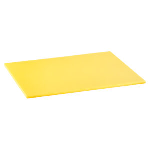 HCB-Schneidebrett – gelb – 450 x 300 x 20 mm – HACCP