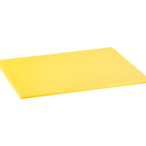 HCB-Schneidebrett – gelb – 1/1 GN – 530 x 325 x 20 mm – HACCP