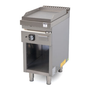 HCB-Backplatte – 70S – gerippt – 6,5 kW – 40 cm – Erdgas – Edelstahl