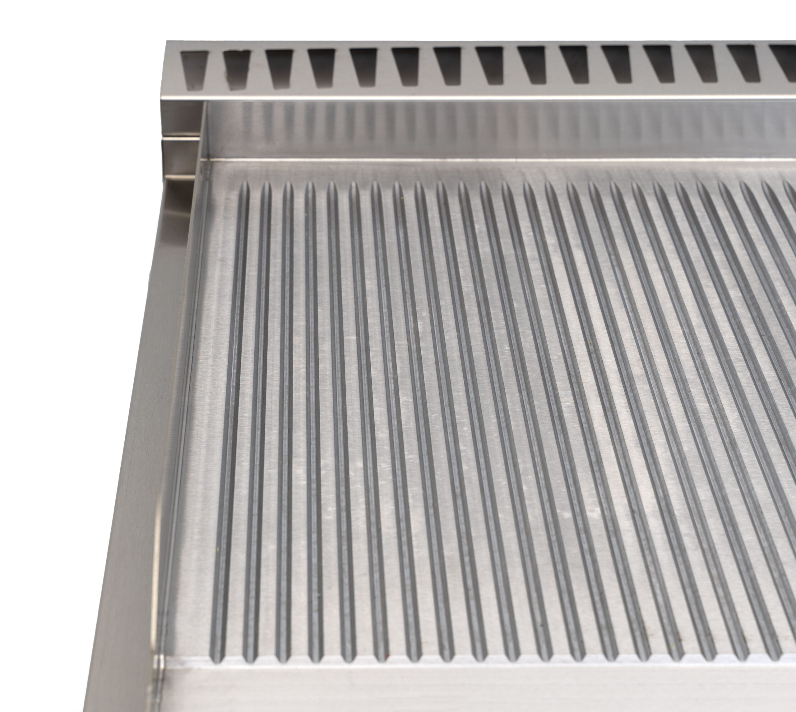 HCB-Backblech – 70S – geriffelt – 9 kW – 80 cm – 400 V – Edelstahl