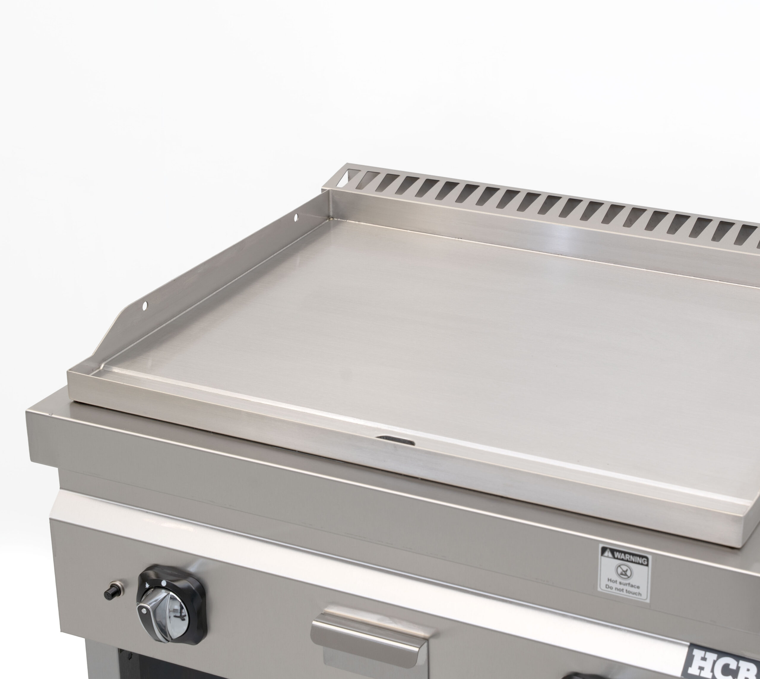 HCB-Backplatte – 70S – glatt – 13 kW – 80 cm – Erdgas – Edelstahl