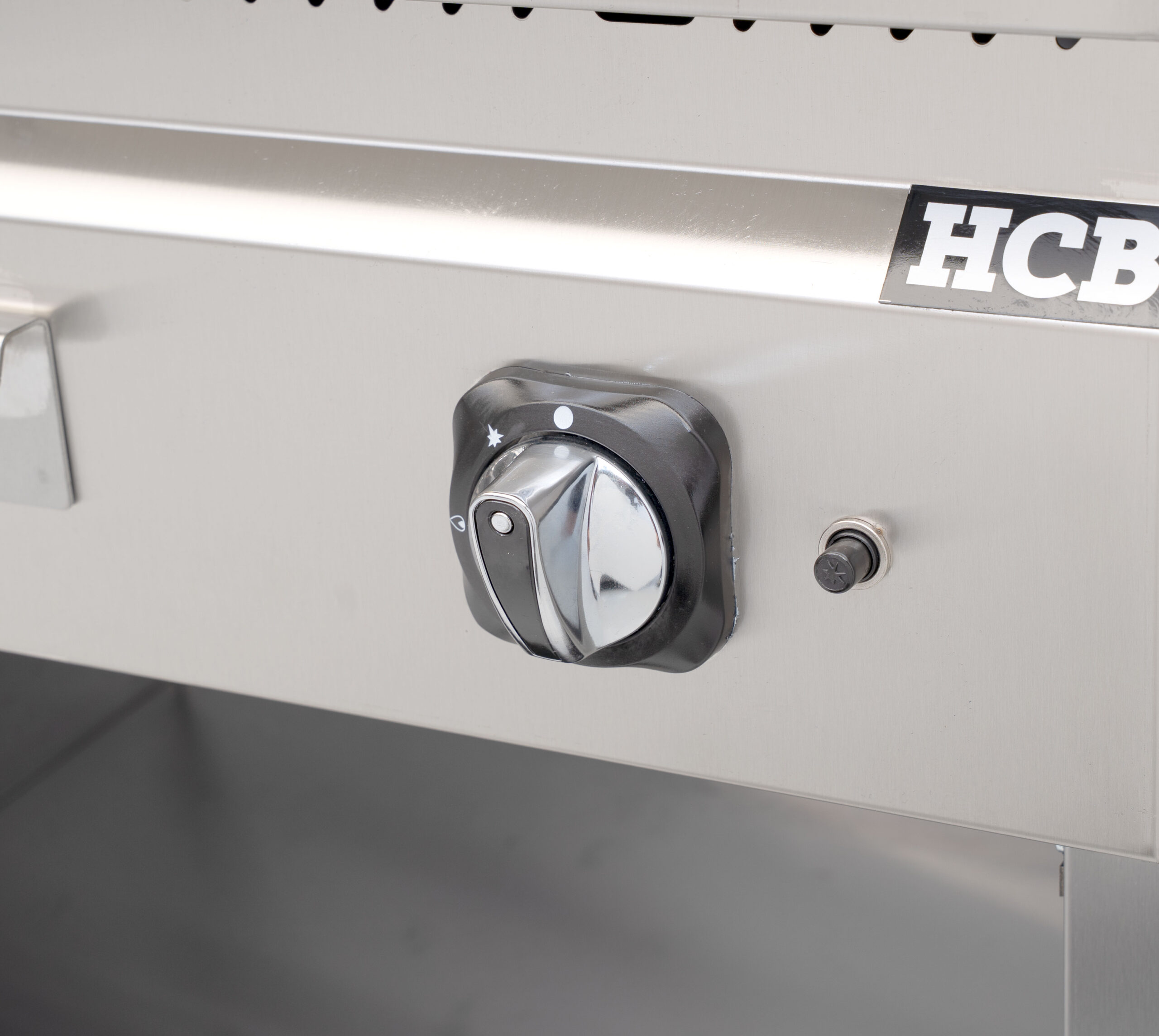 HCB-Backplatte – 70S – glatt – 13 kW – 80 cm – Erdgas – Edelstahl