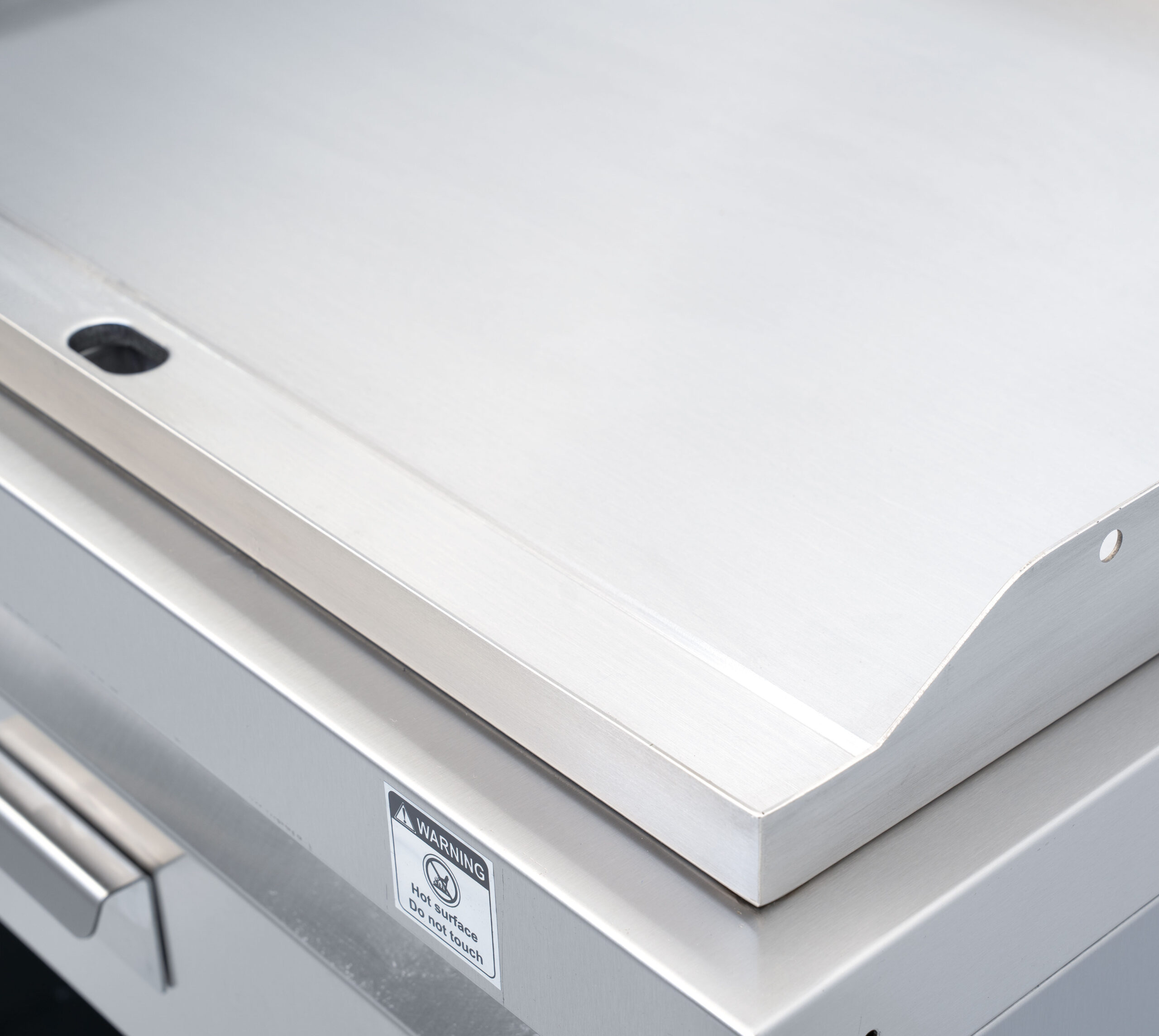 HCB-Backplatte – 70S – glatt – 13 kW – 80 cm – Erdgas – Edelstahl