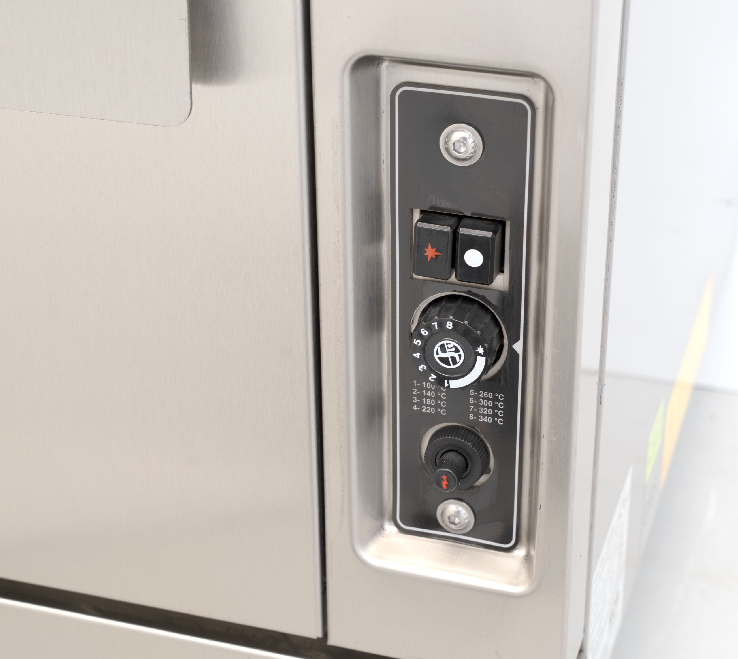 HCB-Gasherd mit Backofen – 70S – 4 Kochstellen – 35 kW – Erdgas – Edelstahl