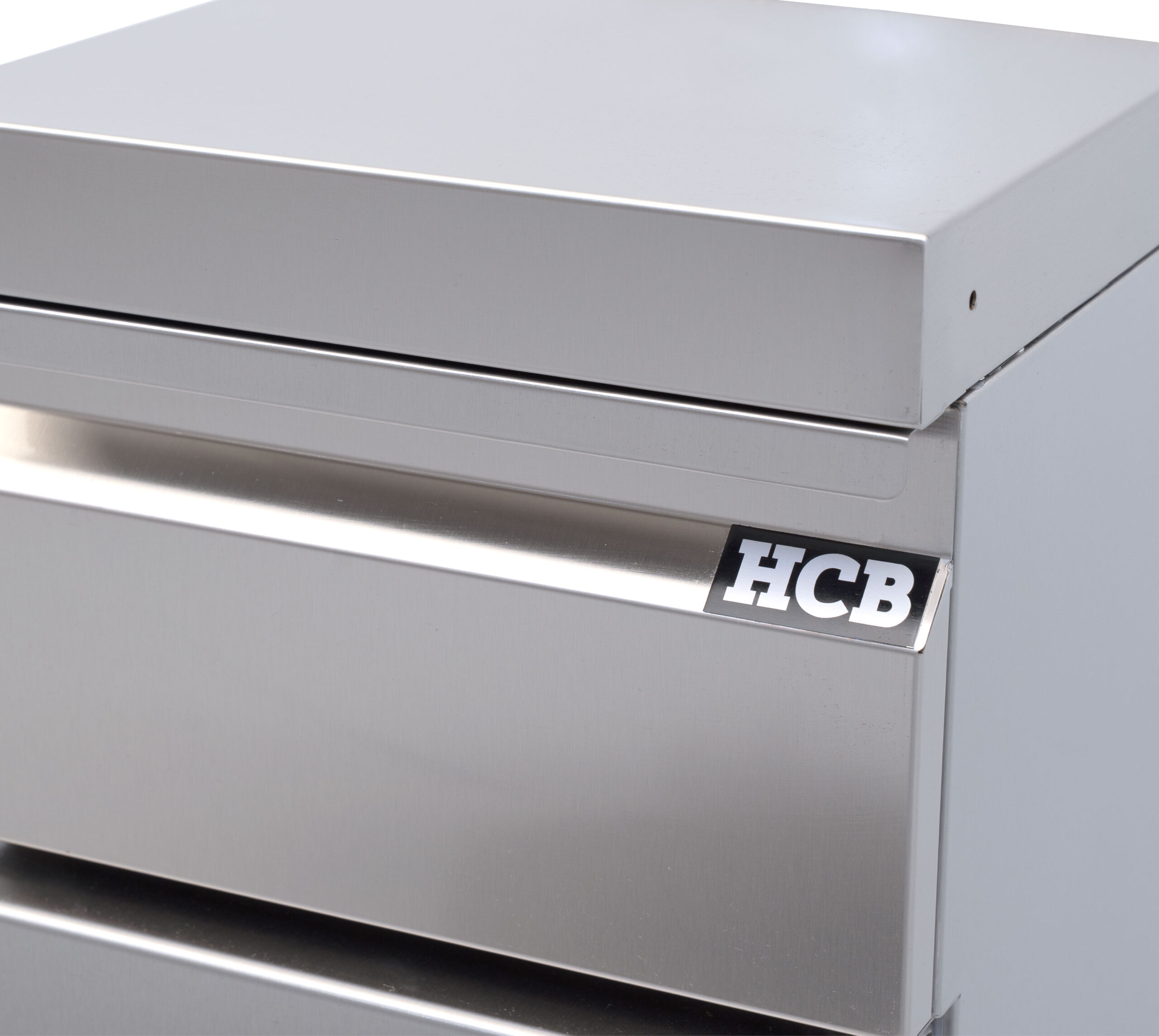 HCB-Arbeitsplatte – 70S – neutral – 40 cm – Edelstahl